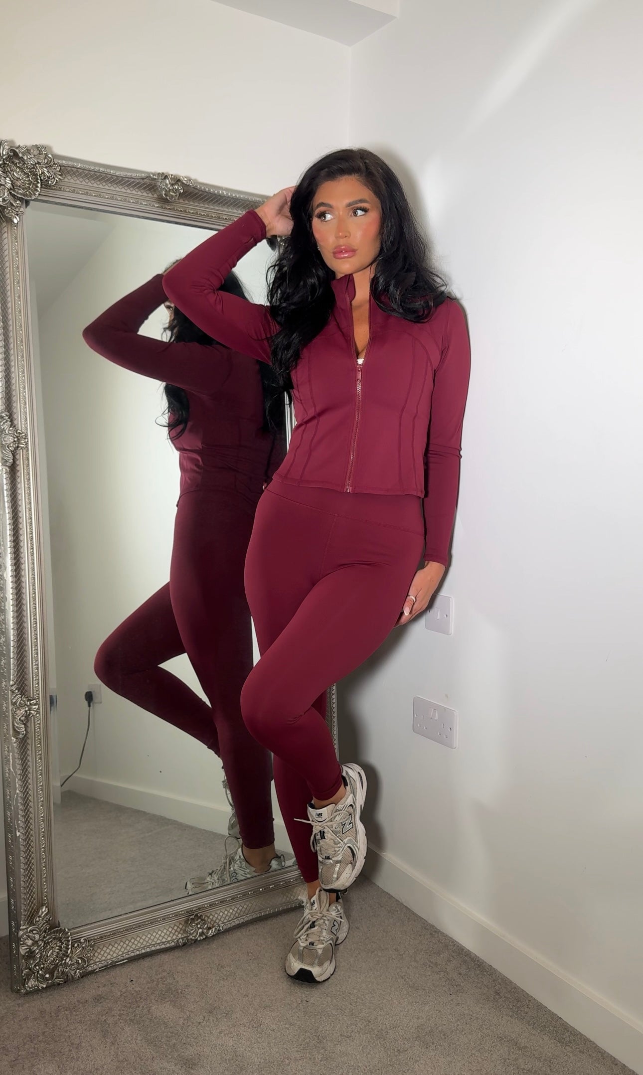 Active Yoga Jacket & Leggings Set