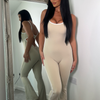 Seamless Padded Ruched Bum Jumpsuit