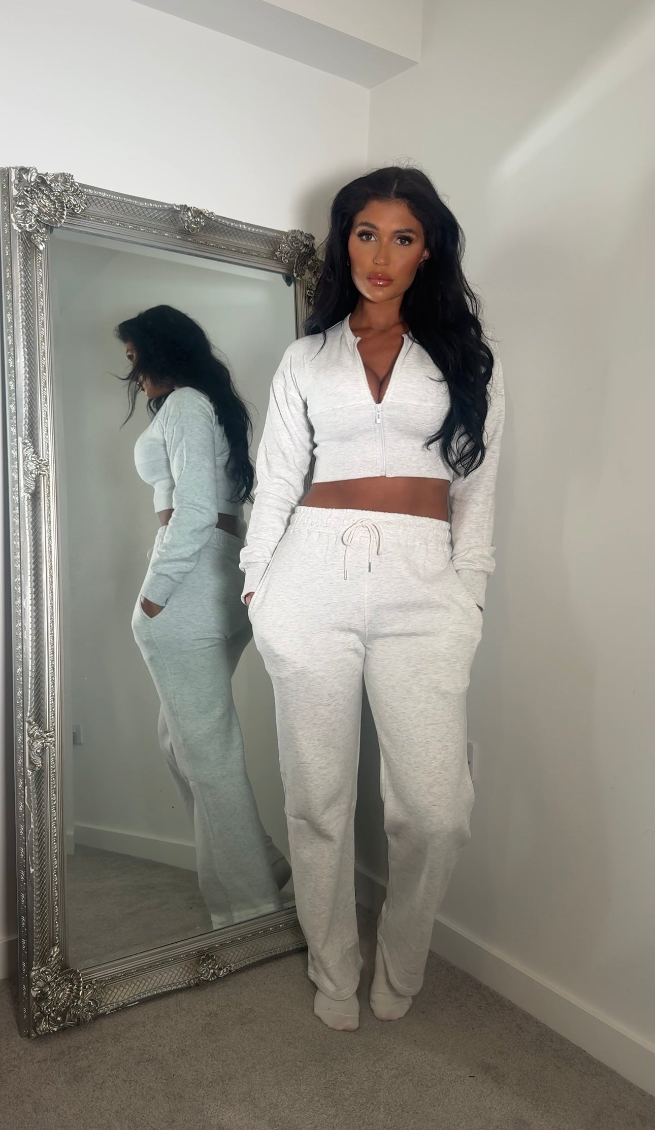 Waist Compression Corset Tracksuit