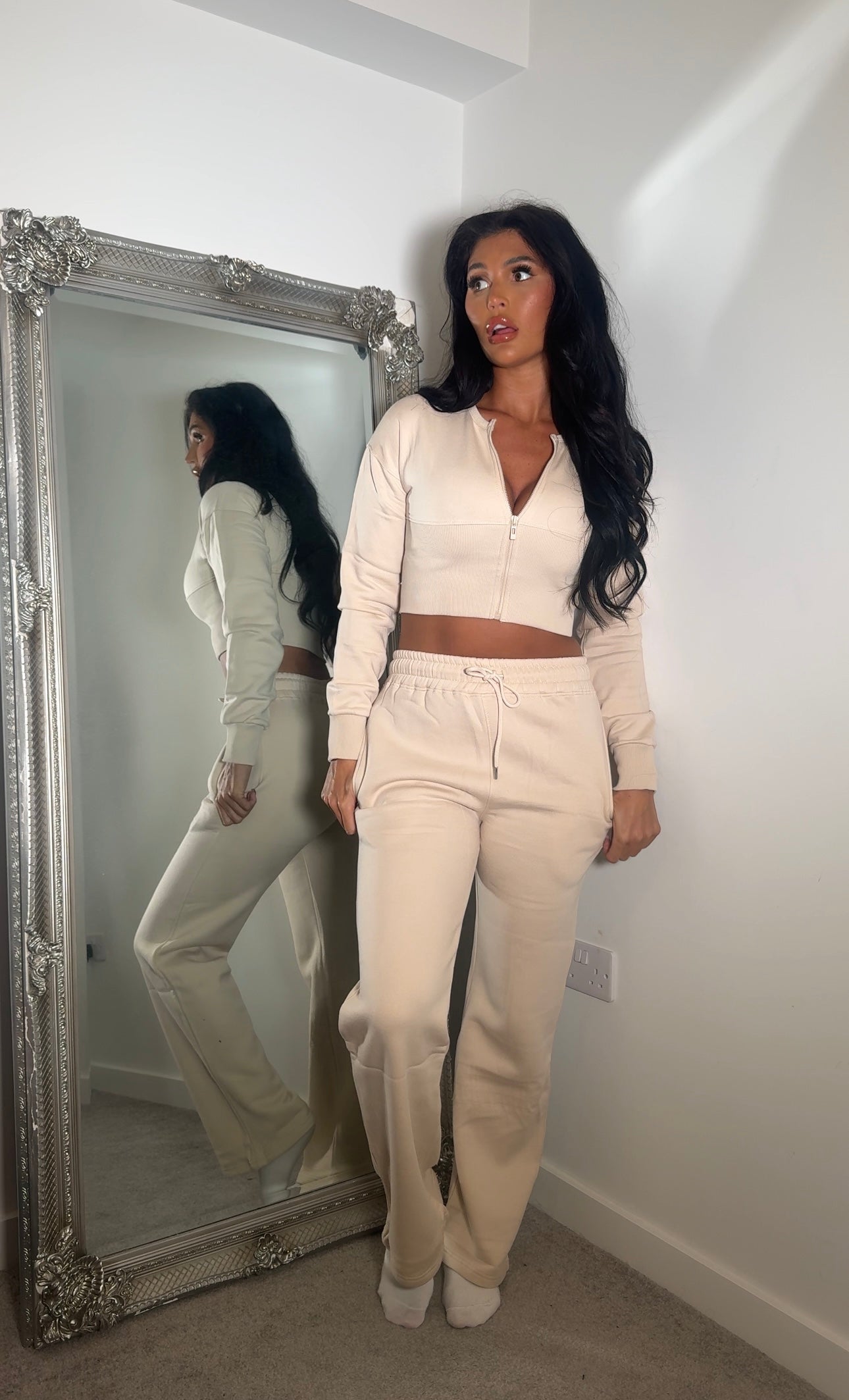 Waist Compression Corset Tracksuit