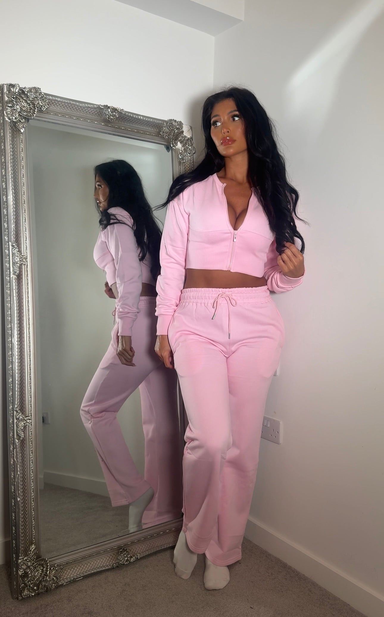 Waist Compression Corset Tracksuit