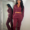 Waist Compression Corset Tracksuit