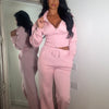 Hooded Waist Compression Tracksuit