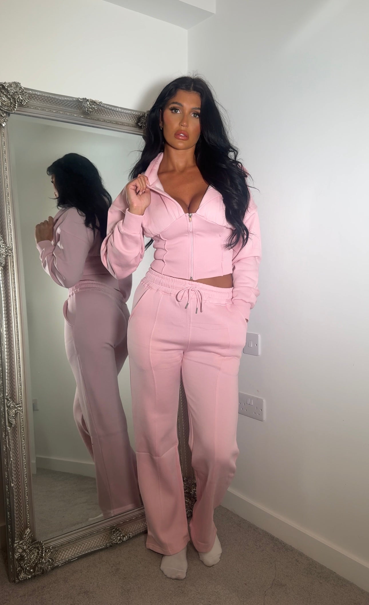 Hooded Waist Compression Tracksuit